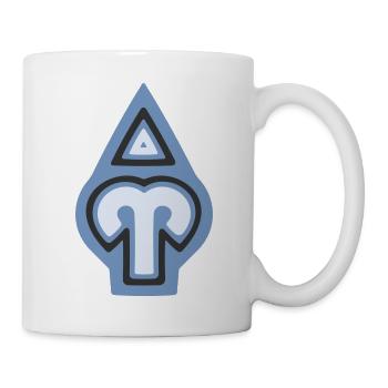 Zodiac Tribal Aries and Fire - Mug - white - Right