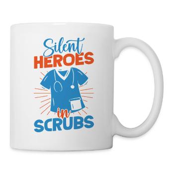 Anesthesiologist Heroes In Scrub Anesthesia - Mug - white - Right