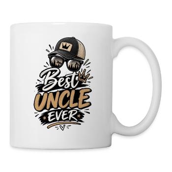 Meilleur oncle de tous les temps en plein air - Mug blanc - blanc - Droite