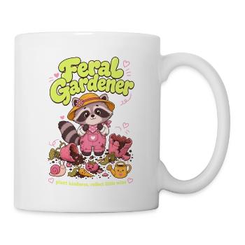 Feral Gardener Organic Gardening Plants - Mug - white - Right