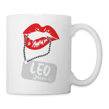 Signe du zodiaque Lion - Mug blanc - blanc - Droite
