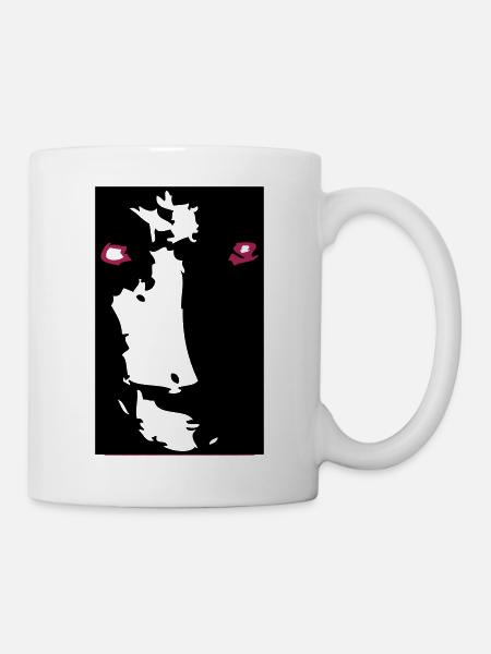 Entsetzen - Tasse - Weiß