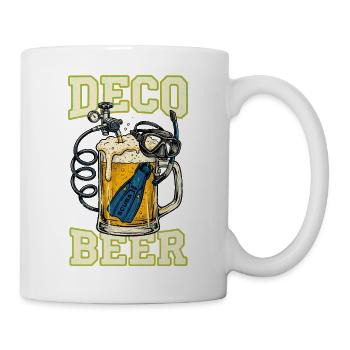 Deco Dive Beer Schnorchel - Tasse - Weiß - Rechts
