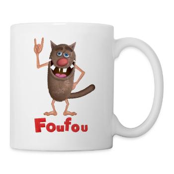 Foufou Superstar - Tasse - Weiß - Rechts