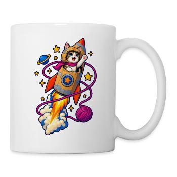 Karton-Orbit - Tasse - Weiß - Rechts