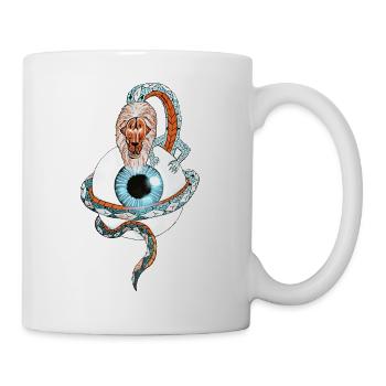 Yaldaboath-Kosmologie - Tasse - Weiß - Rechts