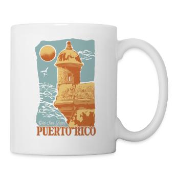 Old San Juan - Tasse - Weiß - Rechts