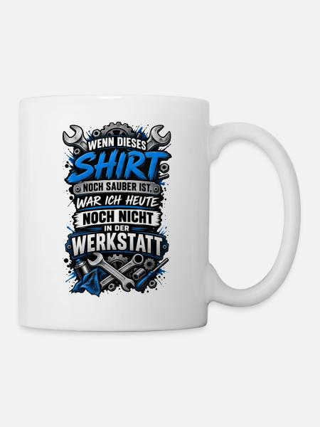 Werkstatt Schrauber - Tasse - Weiß