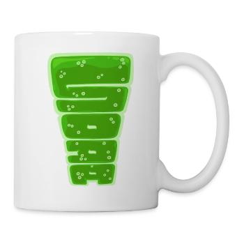 Soda, ein gezogenes Wort - Tasse - Weiß - Rechts