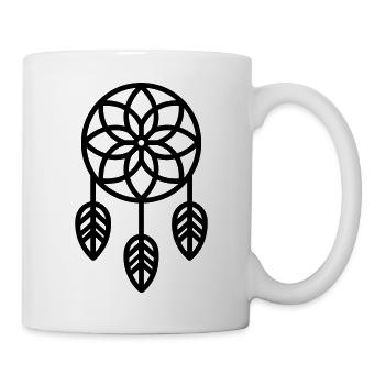 Traumfänger - Tasse - Weiß - Rechts