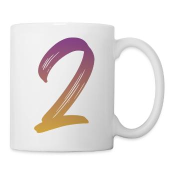2 - Tasse - Weiß - Rechts