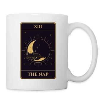 XIII Das Nickerchen-Tarot Schwarzer Katzenmond - Tasse - Weiß - Rechts