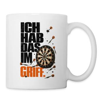 DARTHEROS - Ich hab das im Griff - Tasse - Weiß - Rechts