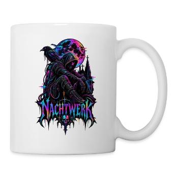 Nachtwerk Neon Sensenmann - Tasse - Weiß - Rechts