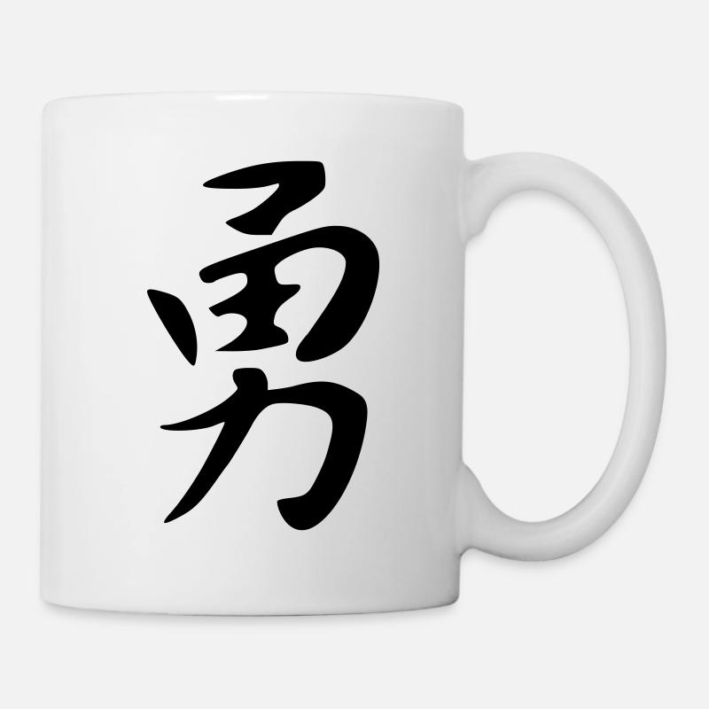 Mut - Tasse - Weiß