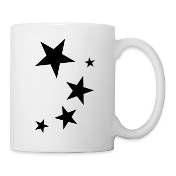 sterne - Tasse - Weiß - Rechts