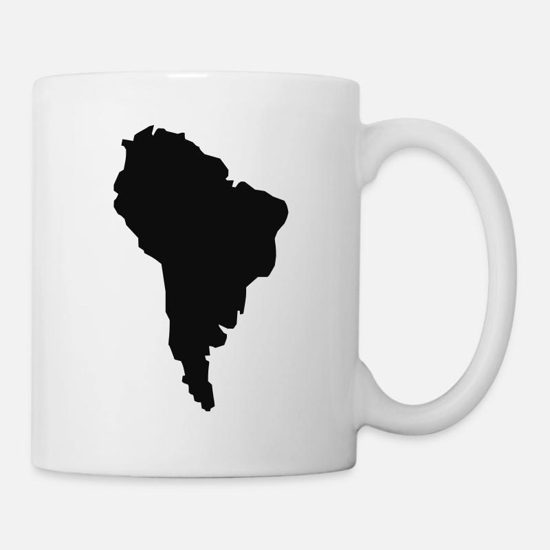 Südamerika - Tasse - Weiß