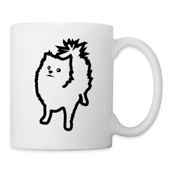 Spitz - Tasse - Weiß - Rechts