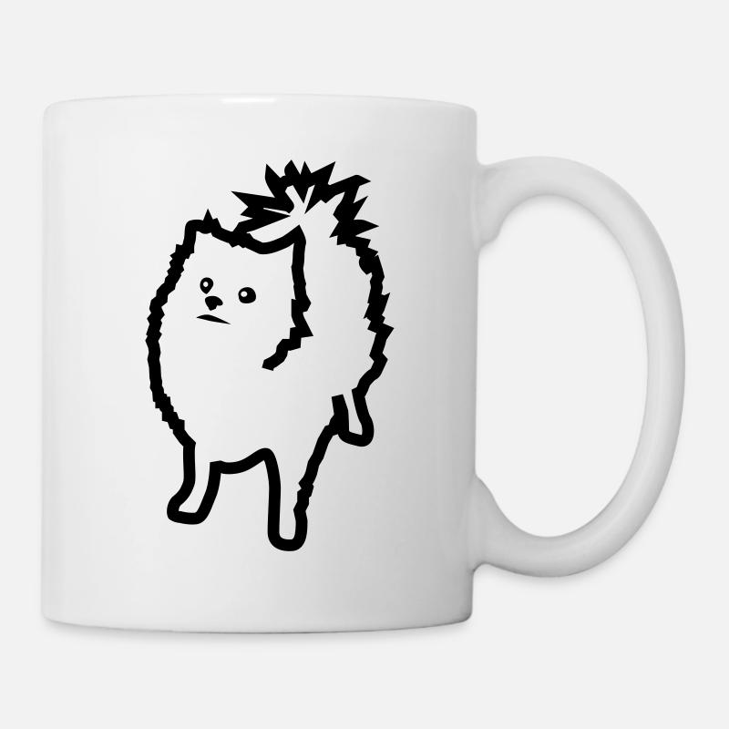 pomeranian - Mug - white