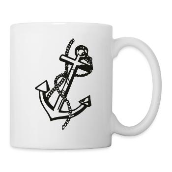anker - Tasse - Weiß - Rechts