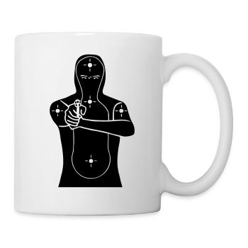 cible - Mug blanc - blanc - Droite