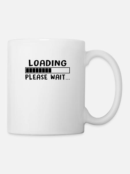 LOADING - Mug blanc - blanc