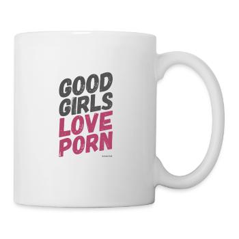 good girls love porn - Tasse - Weiß - Rechts