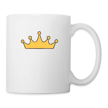 couronne à personnaliser - Mug blanc - blanc - Droite
