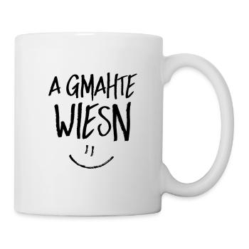 Wien Dialekt Bayern Mundart - Tasse - Weiß - Rechts
