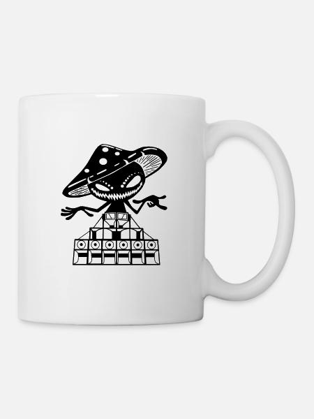 psylosoundsystem small - Tasse - Weiß