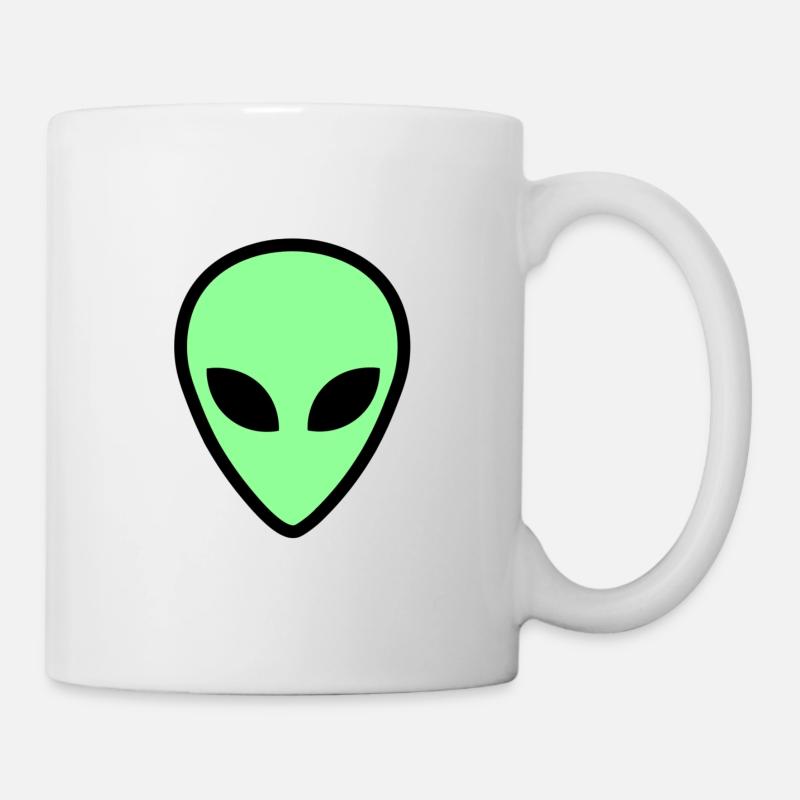 fremdes Gesicht 2 - Tasse - Weiß