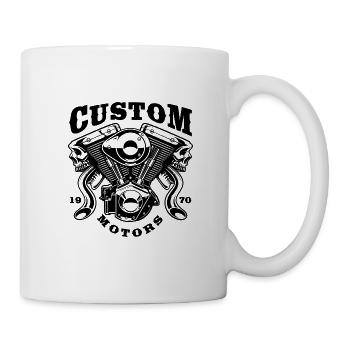 monster engine - Mug - white - Right