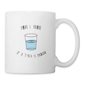 glass trex - Mug - white - Right