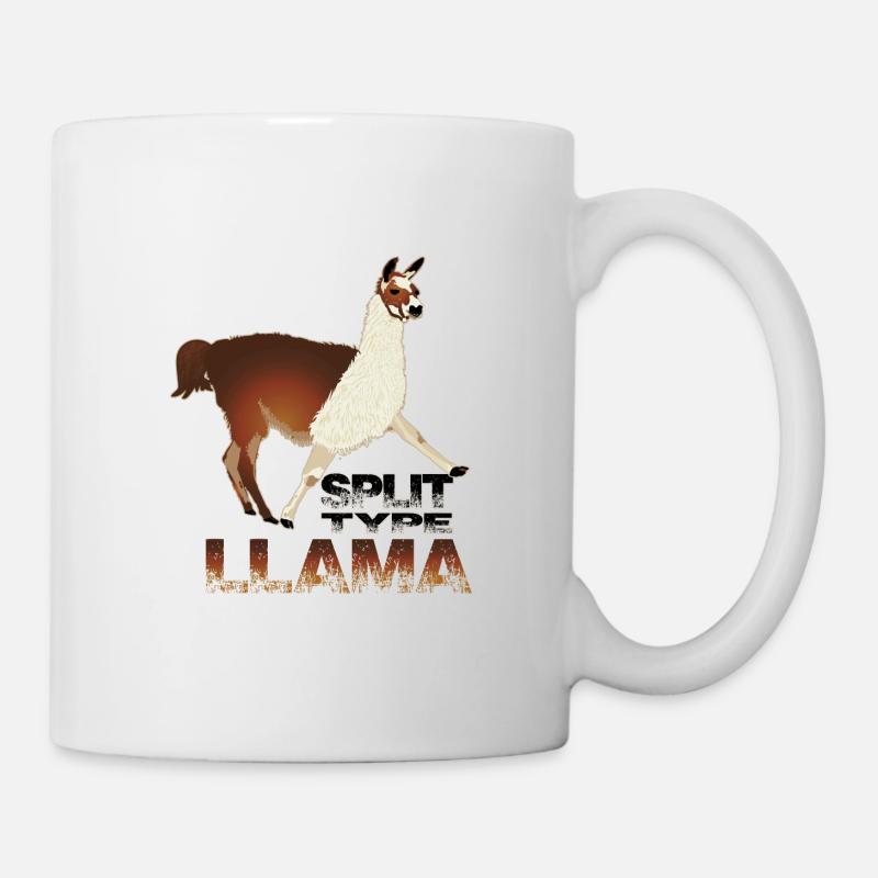 Llama-Lama, Animal, funny - Mug blanc - blanc