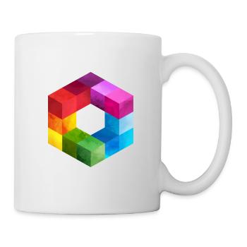cube - Mug - white - Right