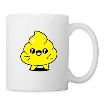 Kack - Tasse - Weiß - Rechts
