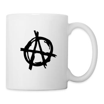 Logo Anarchie 3 - Tasse - Weiß - Rechts