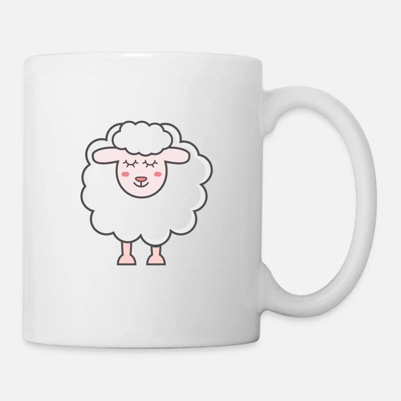 Schaf - Tasse - Weiß