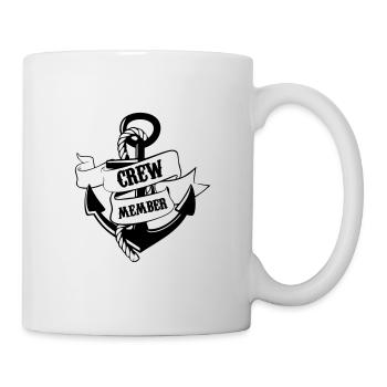 membre d'équipage ancre 01 - Mug blanc - blanc - Droite