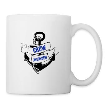 membre d'équipage ancre 02 - Mug blanc - blanc - Droite