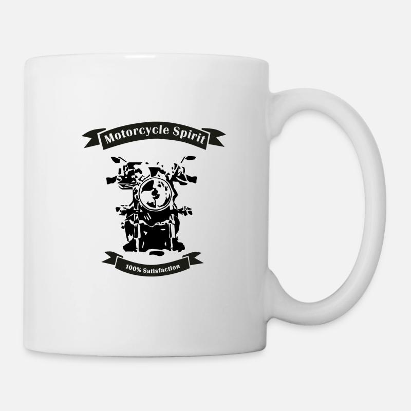 Motorcycle spirit - Mug - white
