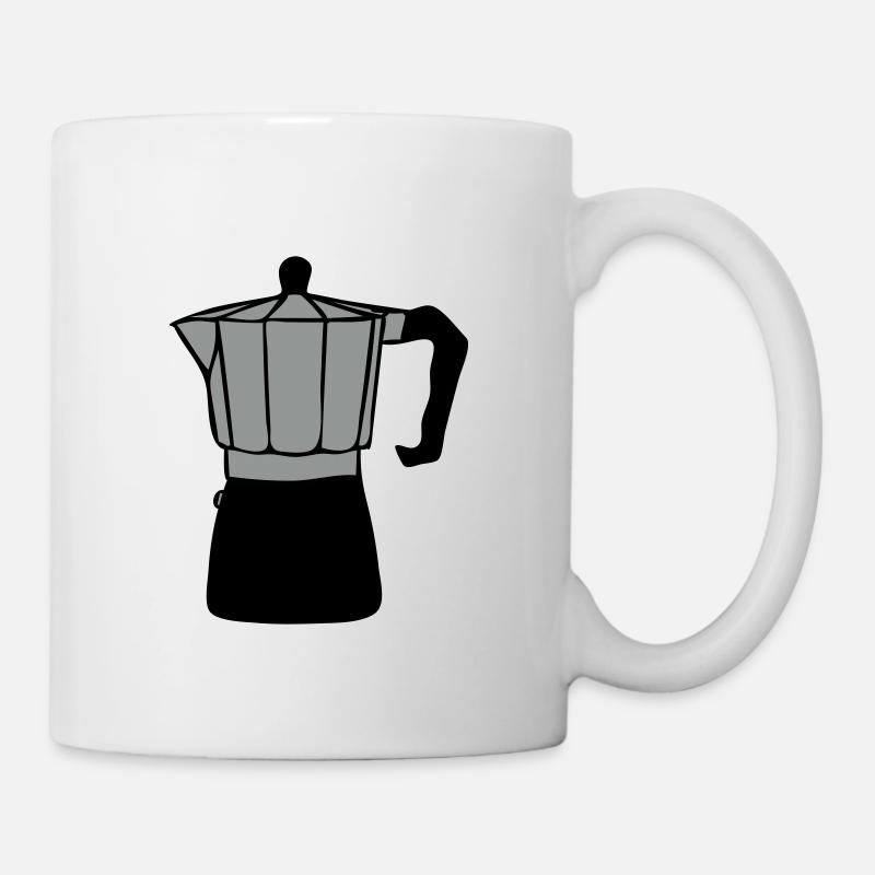 Kaffee - Tasse - Weiß