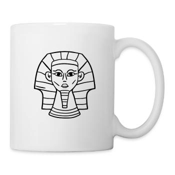 Sphinx Symbol Ägypter Gizeh Ägypten Pharao - Tasse - Weiß - Rechts