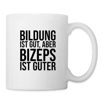Funny sayings gift at gym fitness - Mug - white - Right