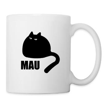 FLUFFY CAT MAU - Tasse - Weiß - Rechts