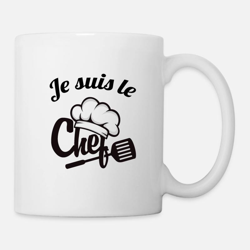 Je suis le Chef - Mug blanc - blanc