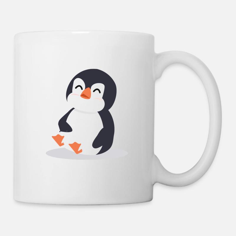 Pinguin - Tasse - Weiß