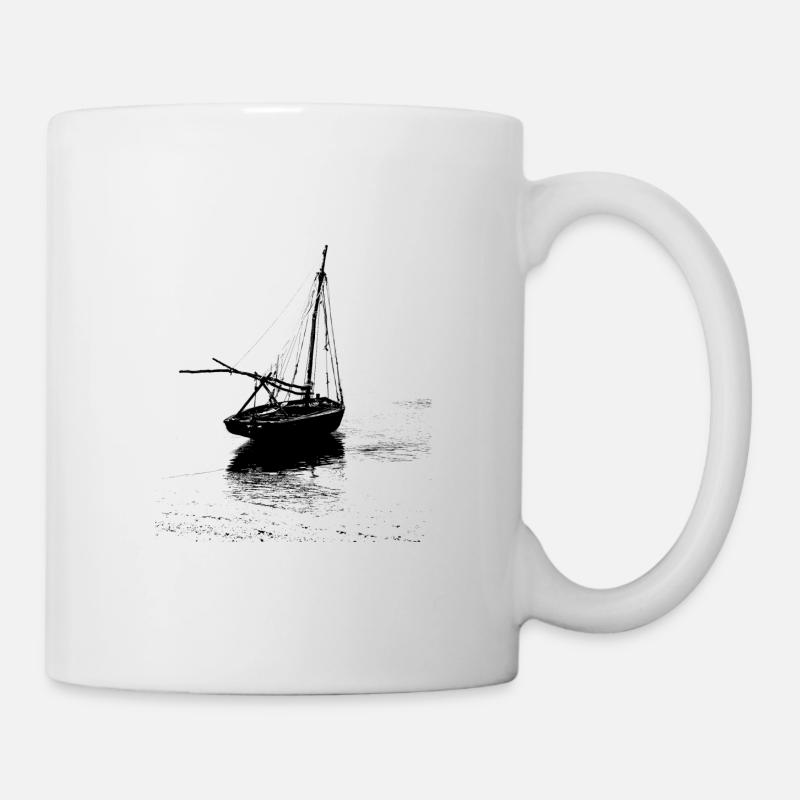 Bateau - Mug blanc - blanc