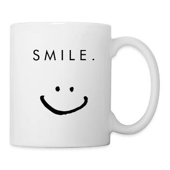 smile - Tasse - Weiß - Rechts