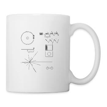 Voyager Gold Record - Mug - white - Right